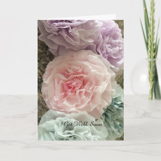 Die Blume der Kaffeefilter werden bald besser Karte (Vorderseite)