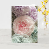 Die Blume der Kaffeefilter werden bald besser Karte (Gelbe Blume)