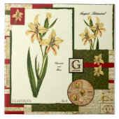 Die Blume des Augusts Fliese (Vorderseite)