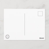 Die Blume des Lebens - 2 Bilder Postkarte (Rückseite)