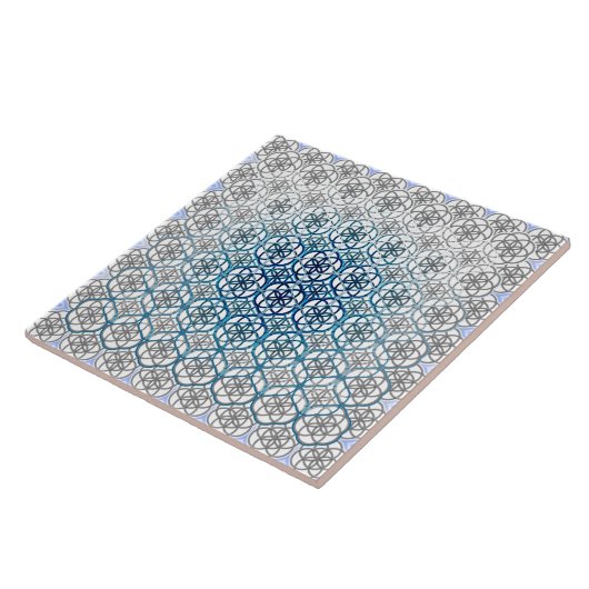 Die Blume des Lebens Fliese (Seite)