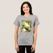 Die Blume des neuen mexikanischen Hoheitsgebiets - Tri-Blend Shirt (Vorderseite voll)
