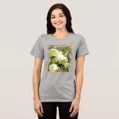 Die Blume des neuen mexikanischen Hoheitsgebiets - Tri-Blend Shirt (Vorderseite voll)