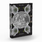 Die Blume des weißen Morgengrauens kreieren Ihre e Fotoblock (Links)