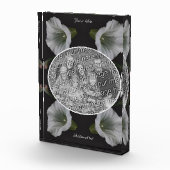 Die Blume des weißen Morgengrauens kreieren Ihre e Fotoblock (Rechts)