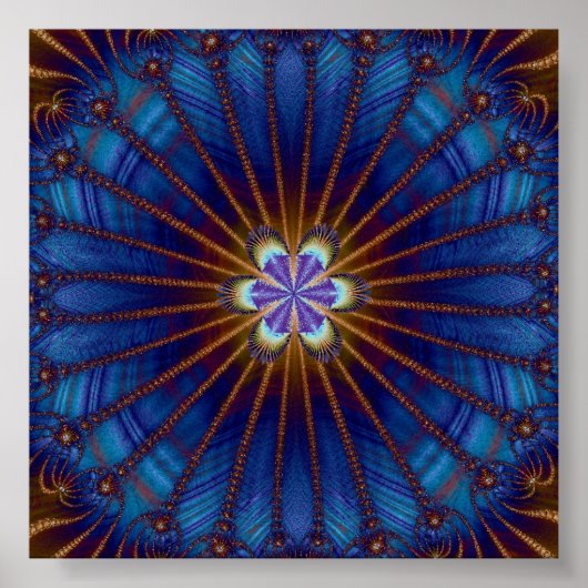 Die Blume drucken Poster (Vorne)