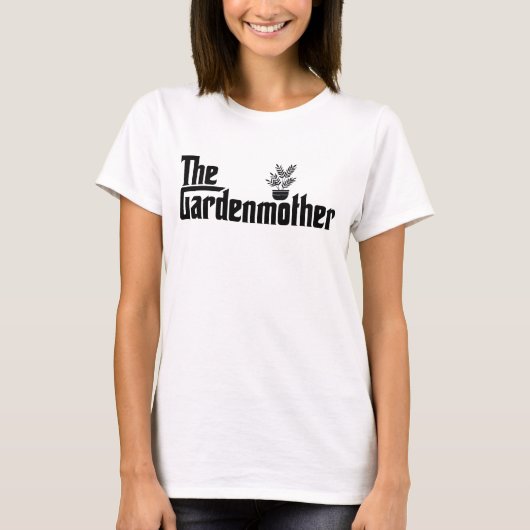 Die Blume Gärtnermama T-Shirt (Vorderseite)