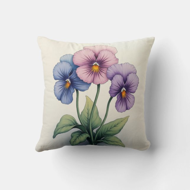 Die Blume kissen (Rückseite)