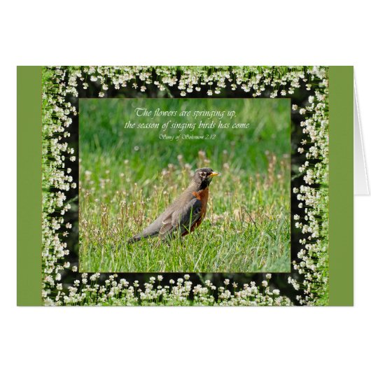 Die Blume lassen Parakaleo-Notizkarte entstehen (Vorderseite (Horizontal))