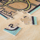 Die Blume - Nobelpreis: Jugendstil von Mucha Ed.2 Puzzle (Seite)