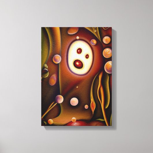 die Blume pos. Leinwanddruck (Vorderseite)