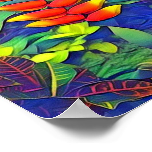 Die Blume Poster (Ecke)