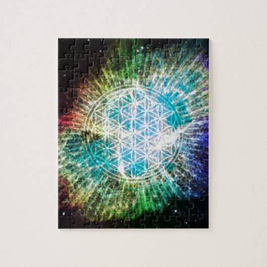 Die Blume Puzzle (Vertikal)