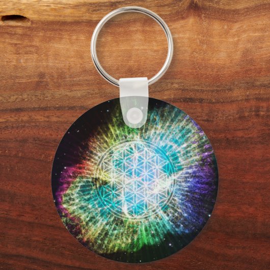 Die Blume Schlüsselanhänger (Vorderseite)