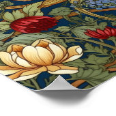 Die Blume und die Maus Jugendstil Poster (Ecke)