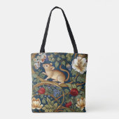 Die Blume und die Maus Jugendstil Tasche (Rückseite)