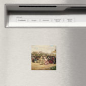 Die Blume Verkäufer, 1883 Magnet (In Situ (Geschirrspüler))