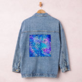 Die Blume wachsen im Sapphire-Teich Jeansjacke (Hangar)