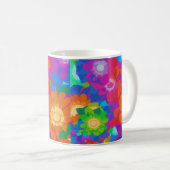 Die Blumen der Farben Kaffeetasse (VorderseiteRechts)