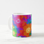 Die Blumen der Farben Kaffeetasse (Vorderseite Links)
