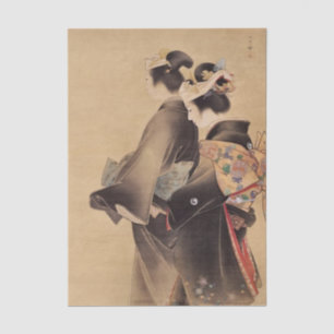 Die Blumen des Lebens von Uemura Shoen Seidenpapier