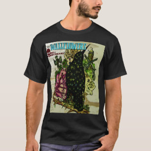 Die Blumen kleben den Rock Roots Roc der beliebten T-Shirt