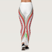 Die Blumen Leggings (Rückseite)