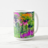 Die Blumen-Tasse 2 des Vaters Kaffeetasse (VorderseiteRechts)