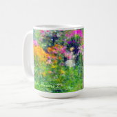 Die Blumen-Tasse 2 des Vaters Kaffeetasse (Vorderseite Links)