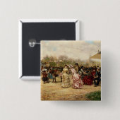 Die Blumen-Verkäufer, 1883 Button (Vorne & Hinten)