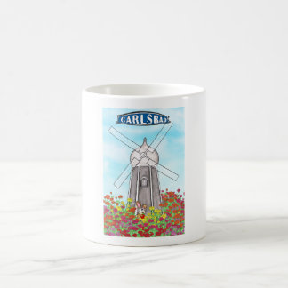 Die Blumenfelder von Carlsbad Kalifornien Kaffeetasse