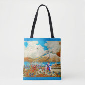 Die Blumentiertasche Tasche (Vorderseite)