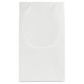 Die Blumenzeremonie der weißen Hochzeit Kleine Geschenktüte (Rückseite)