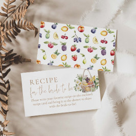 Die Blüte der Braut Begleitkarte