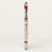 Die Blüten-orientalische Art, die | malt, addieren Case-Mate iPhone Hülle (Hinten/Links)