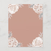 Die Blütenberge-Volkswirtschaften des Haushalts üb (Rückseite)