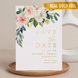 Die Blütenblüte der goldenen Fohlen rettet die Dat Folieneinladung