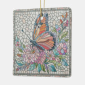 Die Blütenflüster - Mosaikkunst Keramikornament (Links)