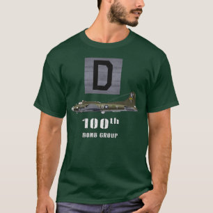 Die blutige 100. Gruppe und B17 Flying Fortress 3 T-Shirt