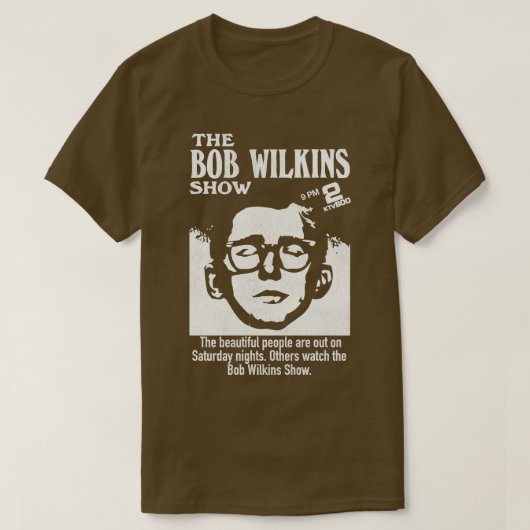 Die Bob-Wilkins zeigen die Horror-Host-Funktion T-Shirt (Design vorne)
