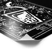 Die Boba Tea Tarot Card Fotodruck (Ecke)