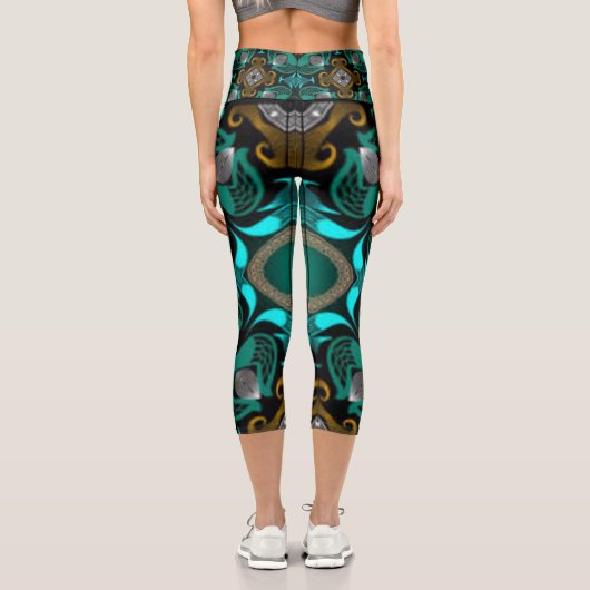 Die Body Electric Capri-Leggings Capri Leggings (Rückseite)