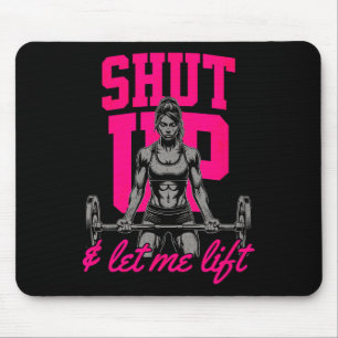 Die Bodybuilding der Schwindelfrauen Muscle Sa Mousepad