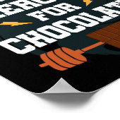 Die Bodybuilding für die Gewichtsabnahme wird für Poster (Ecke)