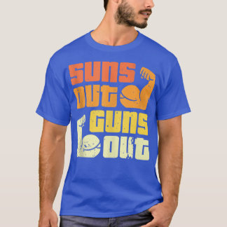 Die Bodybuilding Sun im Cali-Stil lässt Schläge au T-Shirt