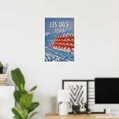 Die Bogen 1600 Skistation Poster (Heimbüro)