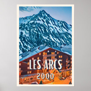 Die Bogen 2000 Skistation Poster