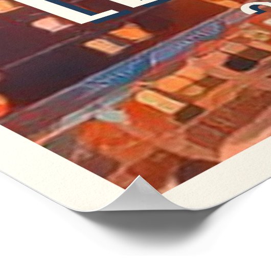 Die Bogen 2000 Skistation Poster (Ecke)