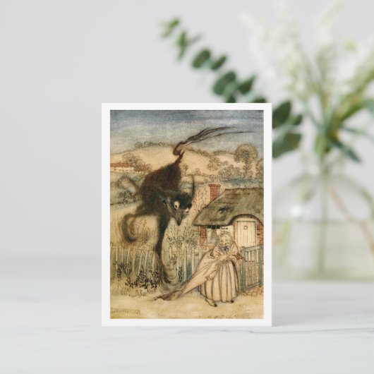 Die Bogey-Beast Postkarte (Stehend Vorderseite)