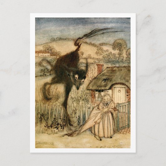 Die Bogey-Beast Postkarte (Vorderseite)